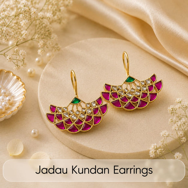 Jadau Earrings