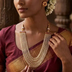 10 Layers Pearl nNecklace AN257