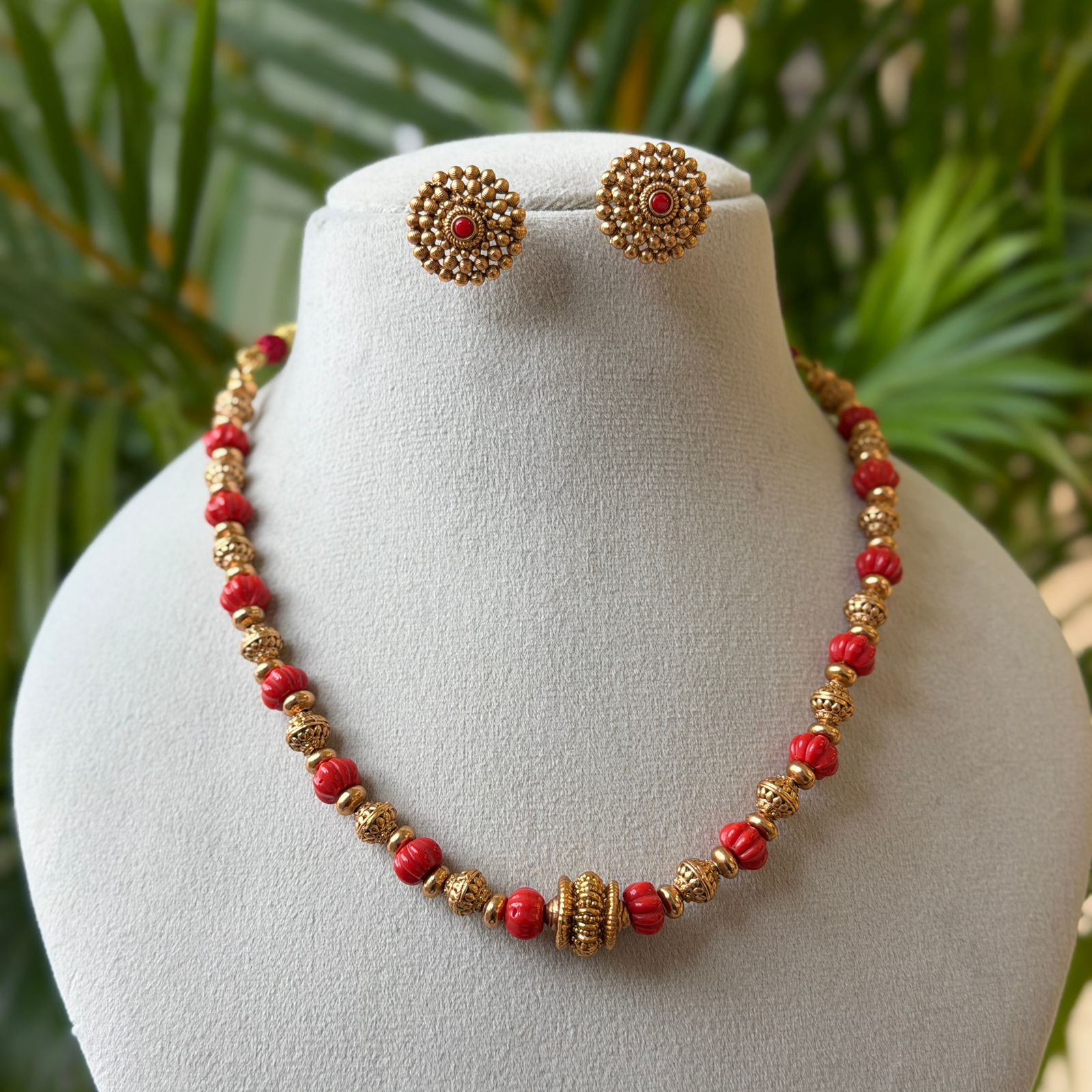 Antique Necklace Set AN351