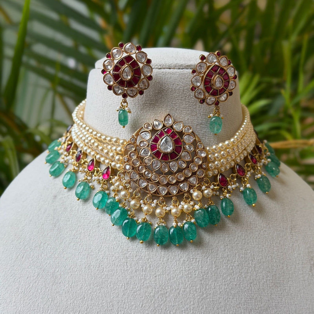 Antique Necklace Set AN361