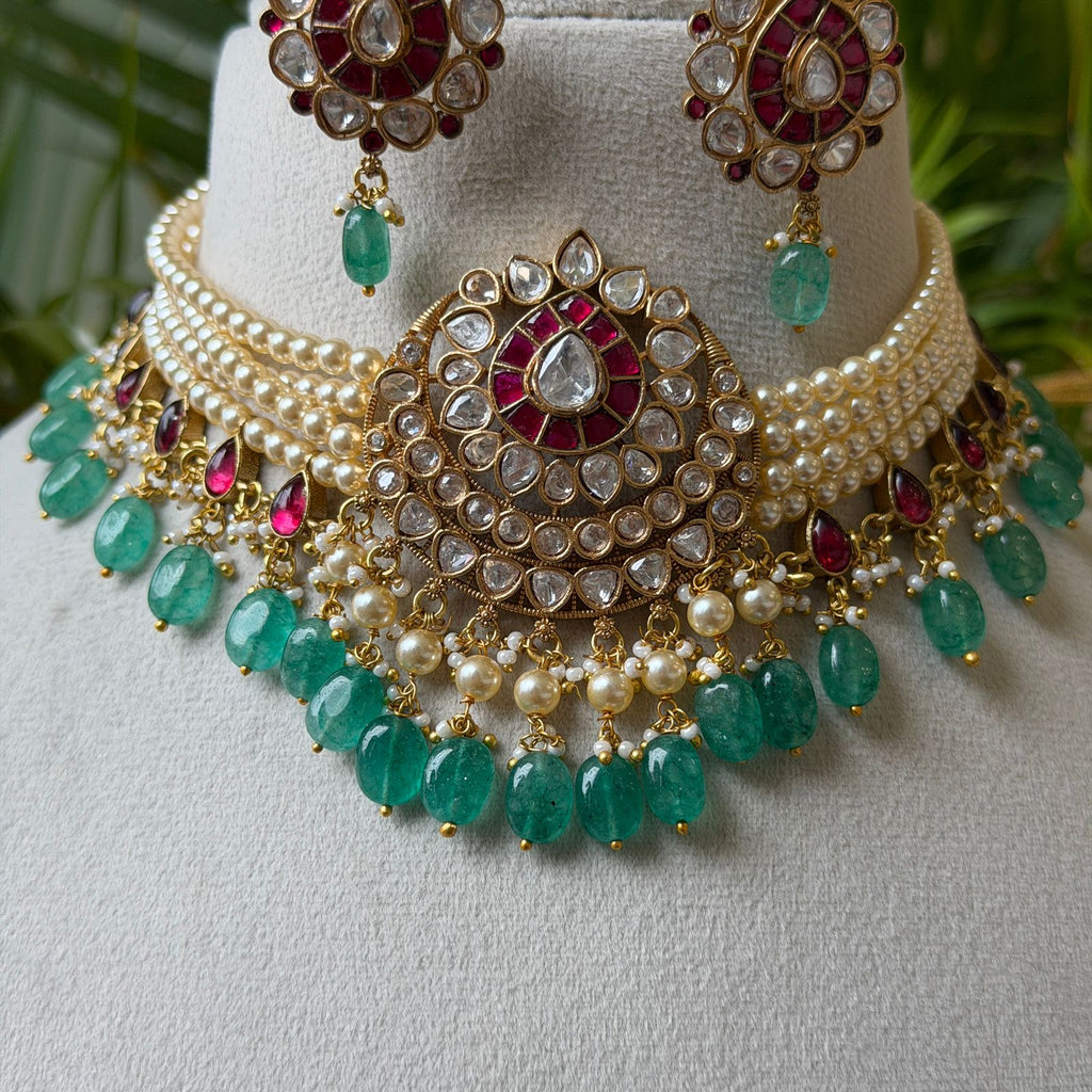 Antique Necklace Set AN361