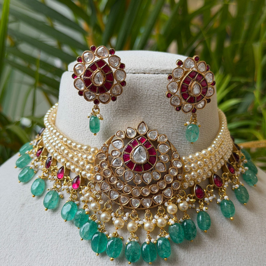 Antique Necklace Set AN361