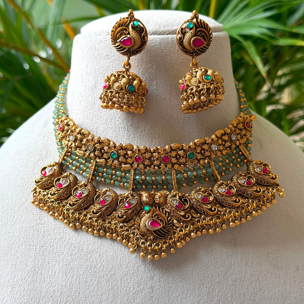 Antique Necklace Set AN307