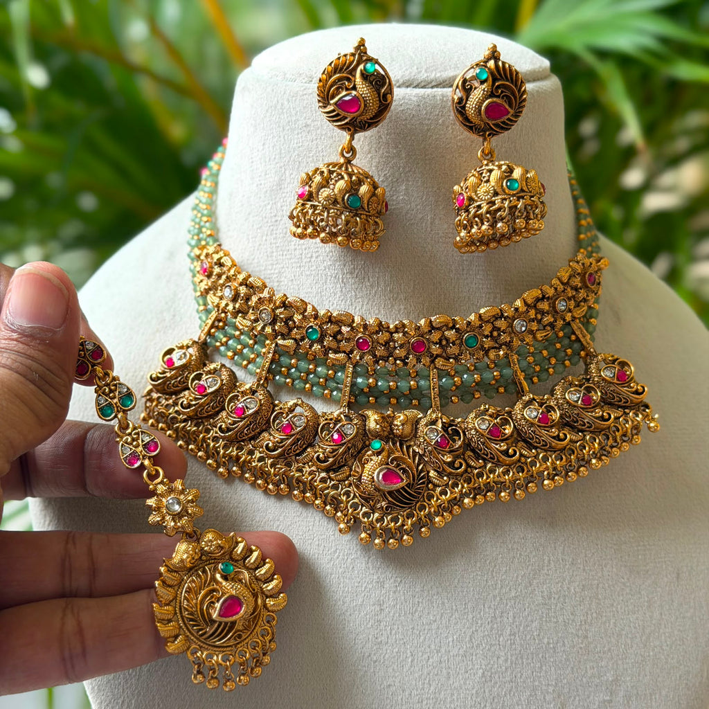 Antique Necklace Set AN307