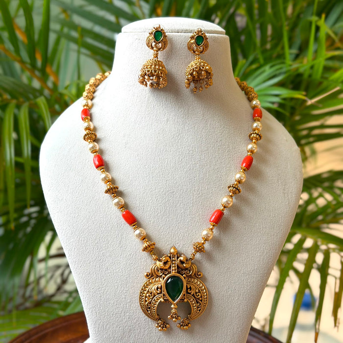 Antique Necklace Set AN344