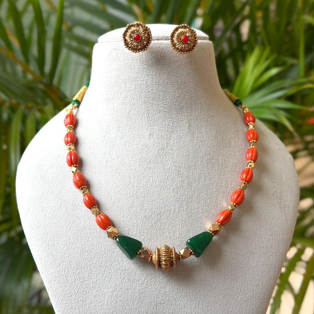 Antique Necklace Set AN353