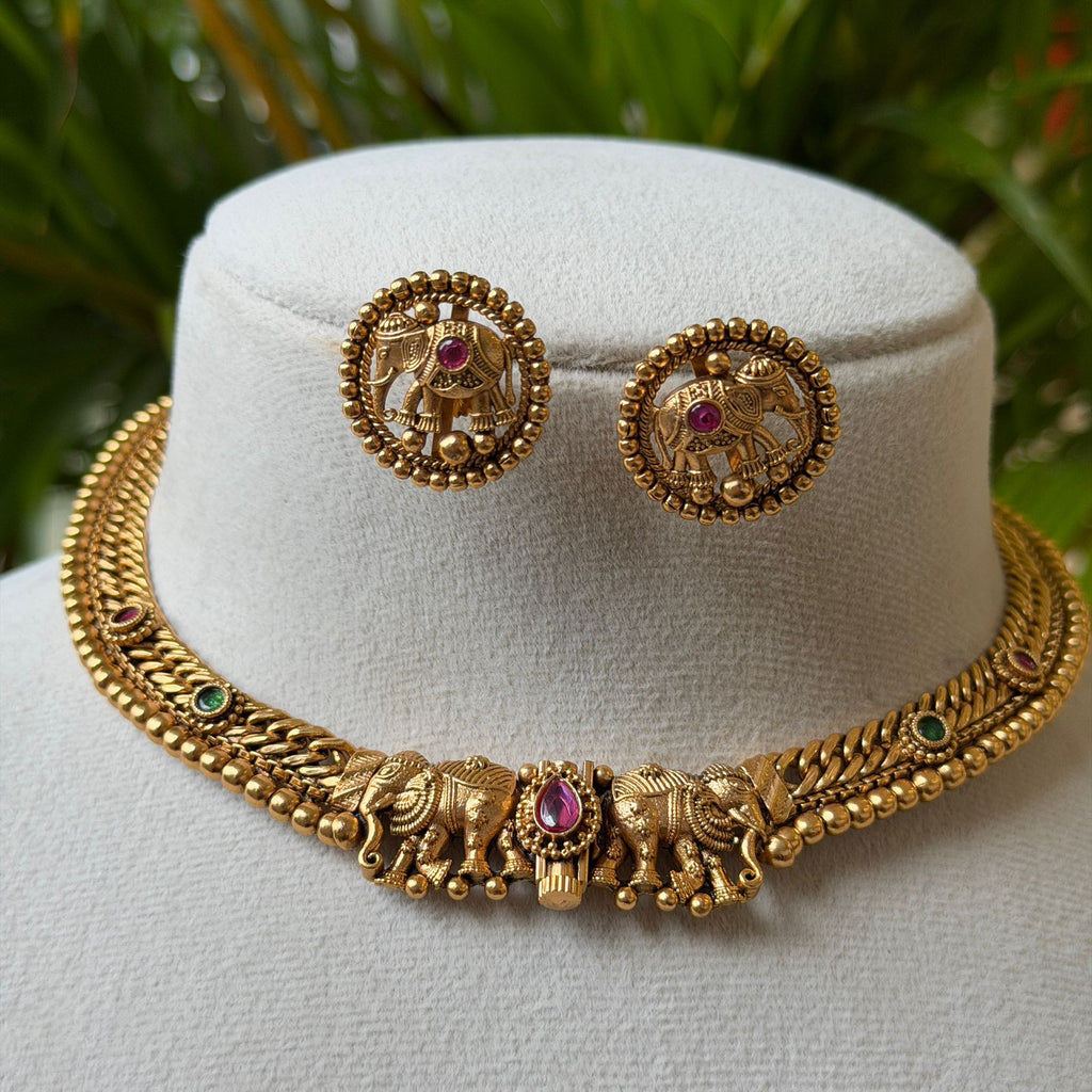 Antique Necklace Set AN356