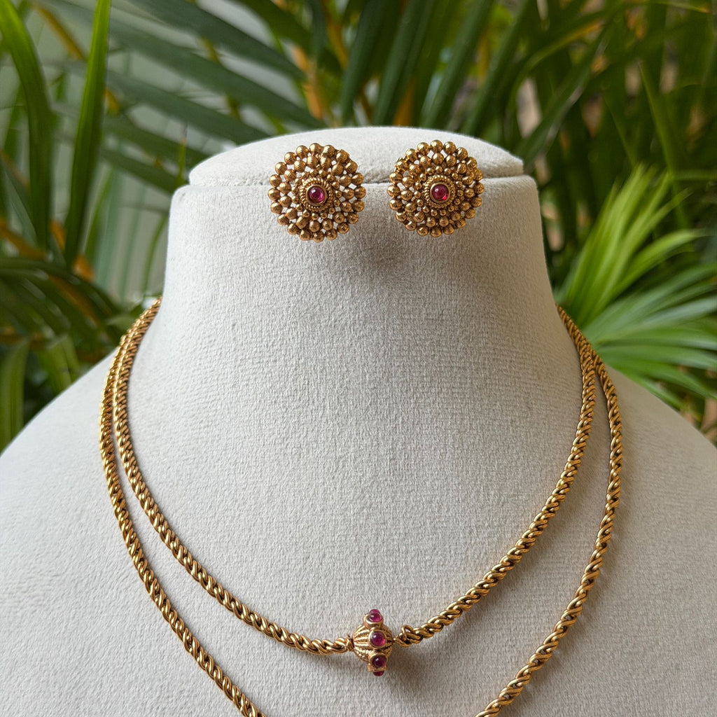 Antique Necklace Set AN357