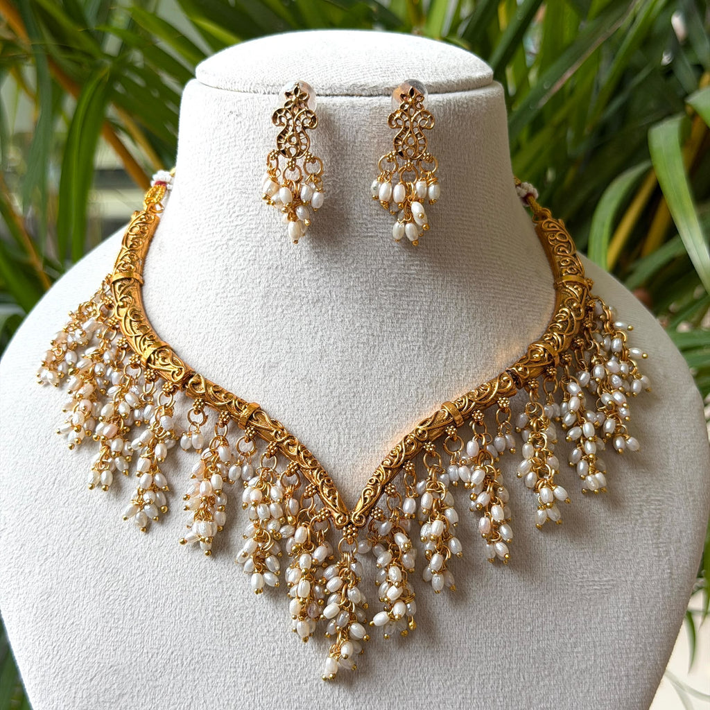 Antique Necklace Set AN424
