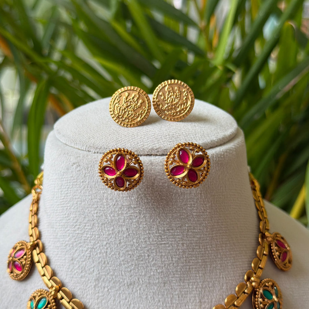 Antique Necklace Reversible Set AN426
