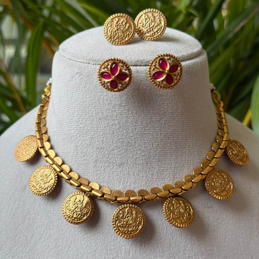Antique Necklace Reversible Set AN426