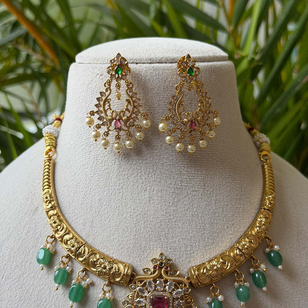 Antique Necklace Set AN434