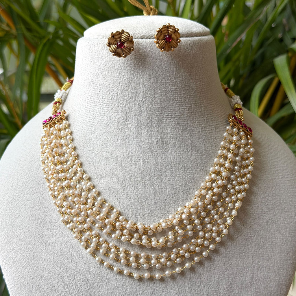 Antique Necklace Set AN435