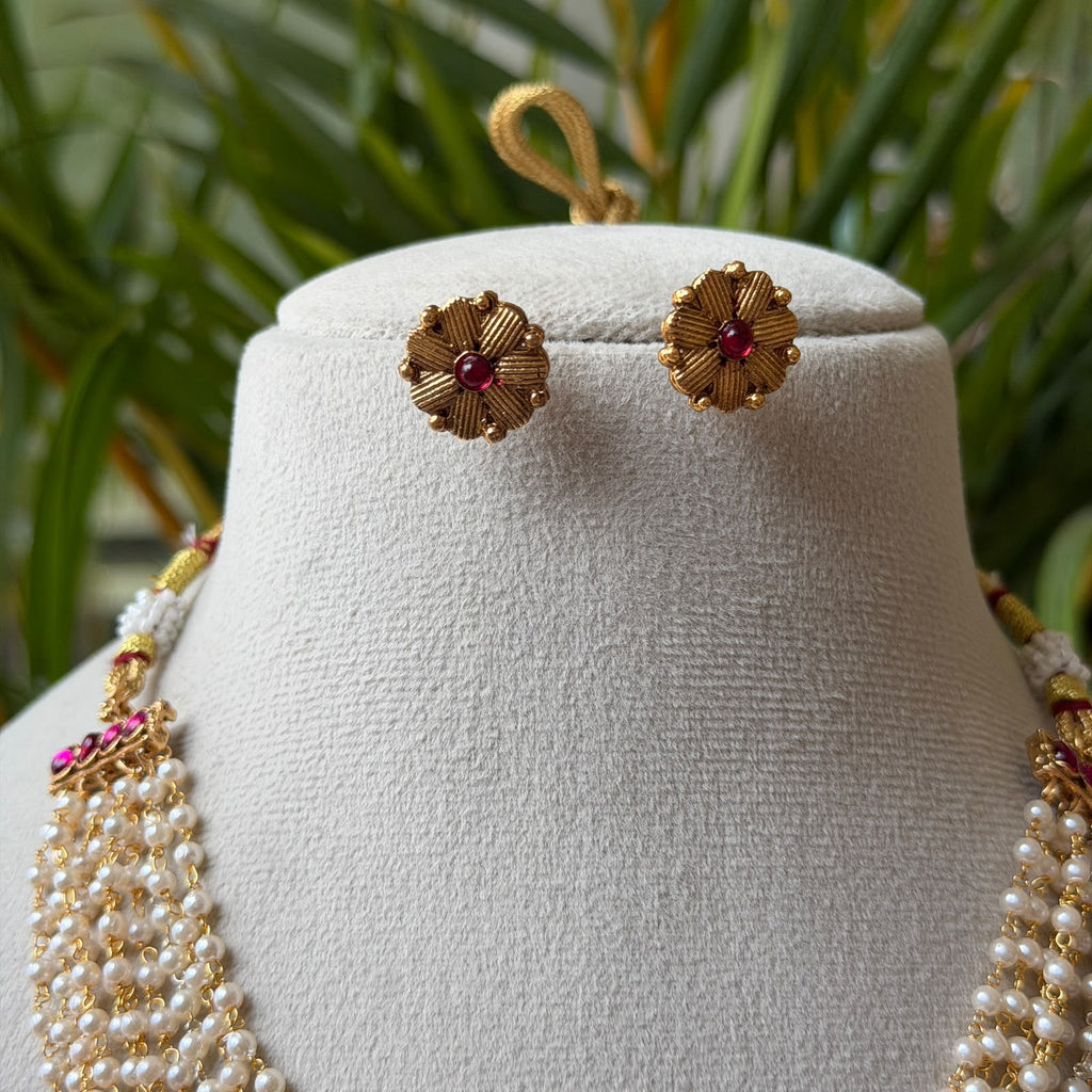 Antique Necklace Set AN435