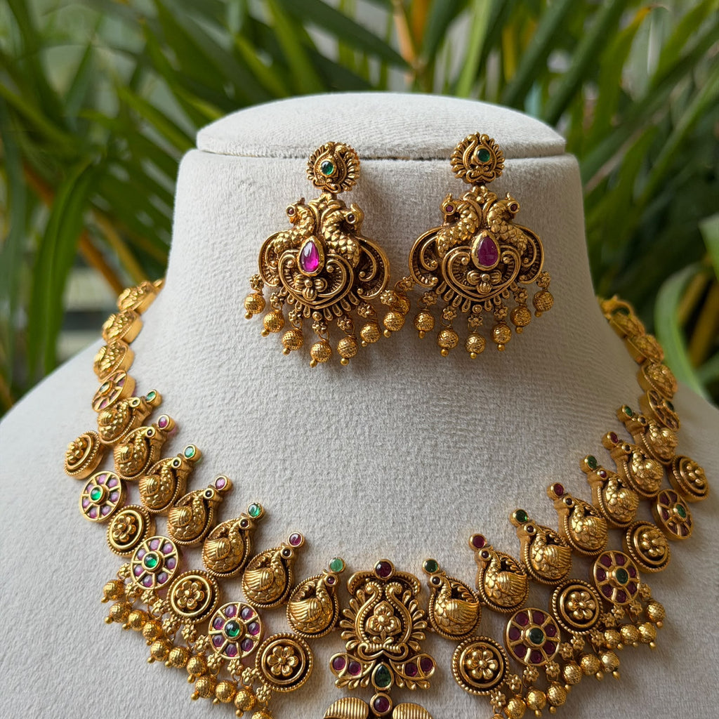 Antique Necklace Set AN449