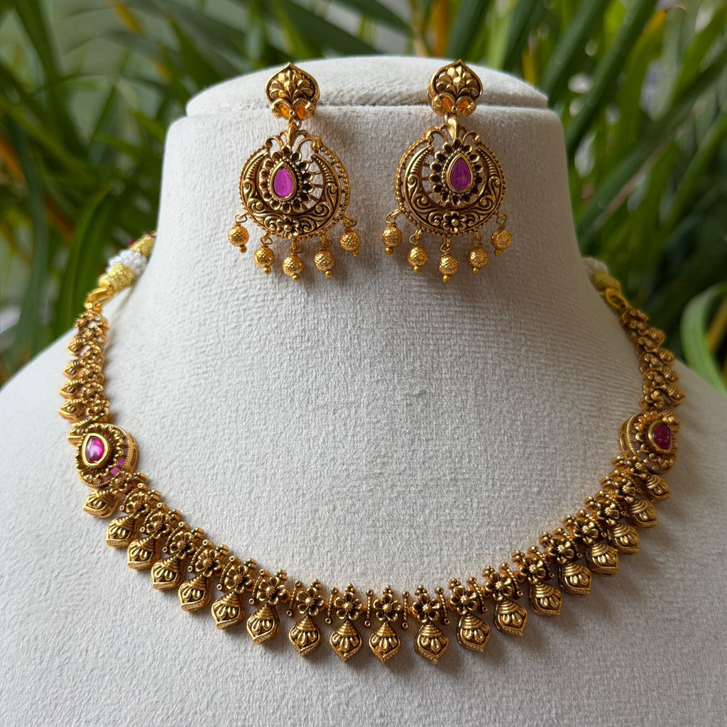 Antique Necklace Set AN450