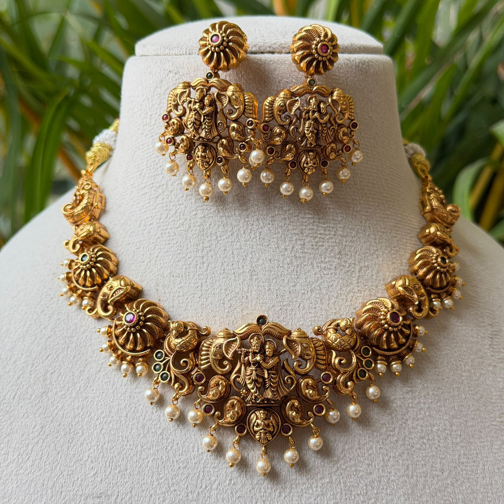 Antique Necklace Set AN453