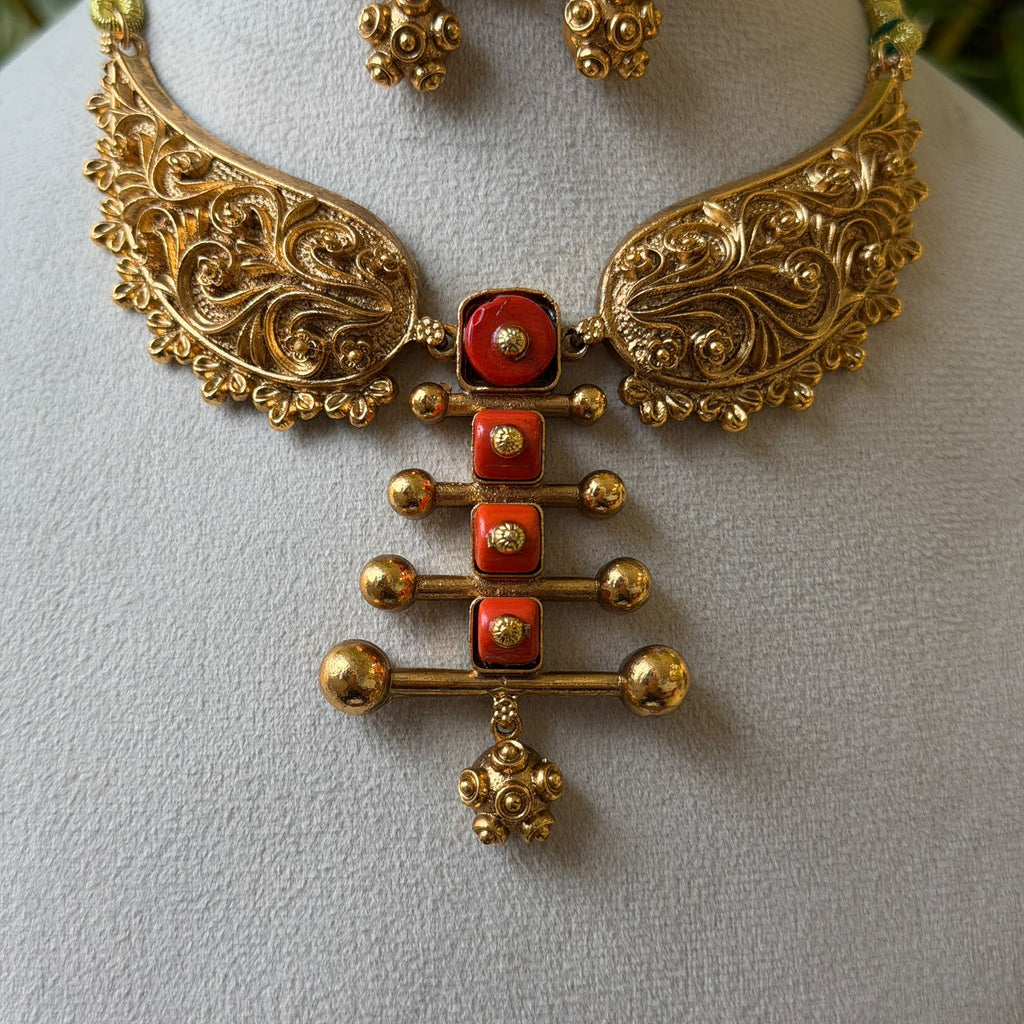 Antique Necklace Set AN475