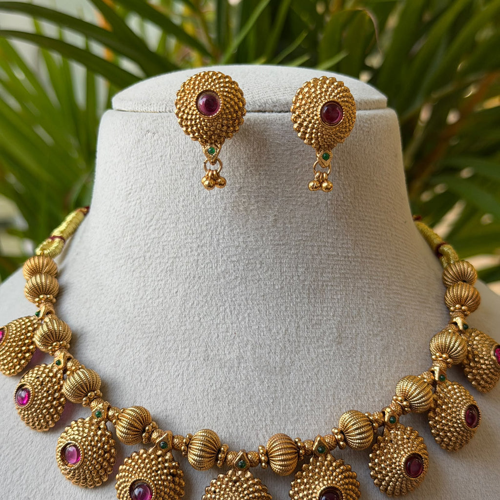Antique Necklace Set AN476