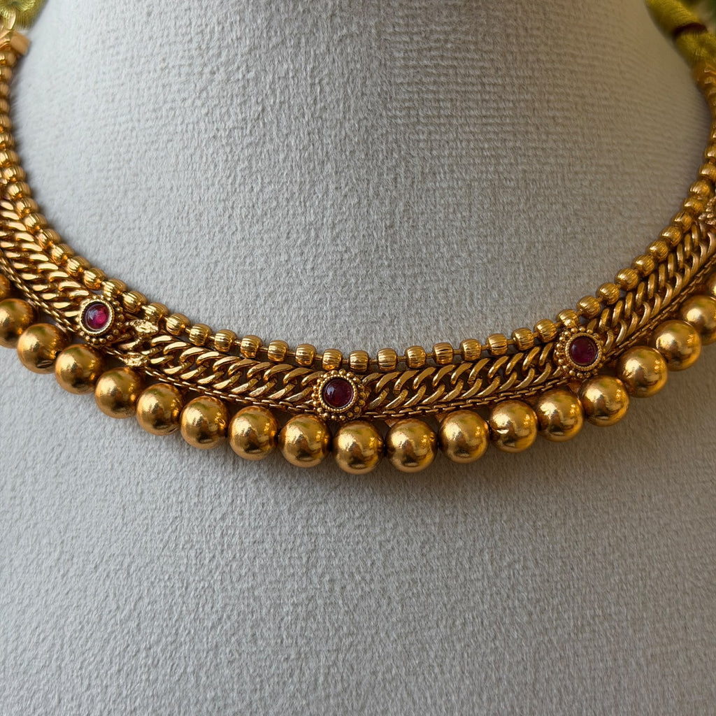 Antique Necklace Set AN479
