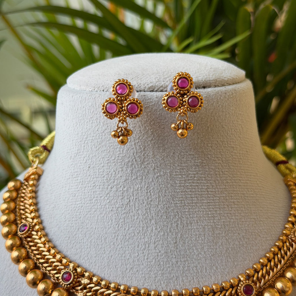 Antique Necklace Set AN479