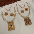 Antique Double Sided Necklace AN107