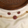 Antique pearl choker AN255