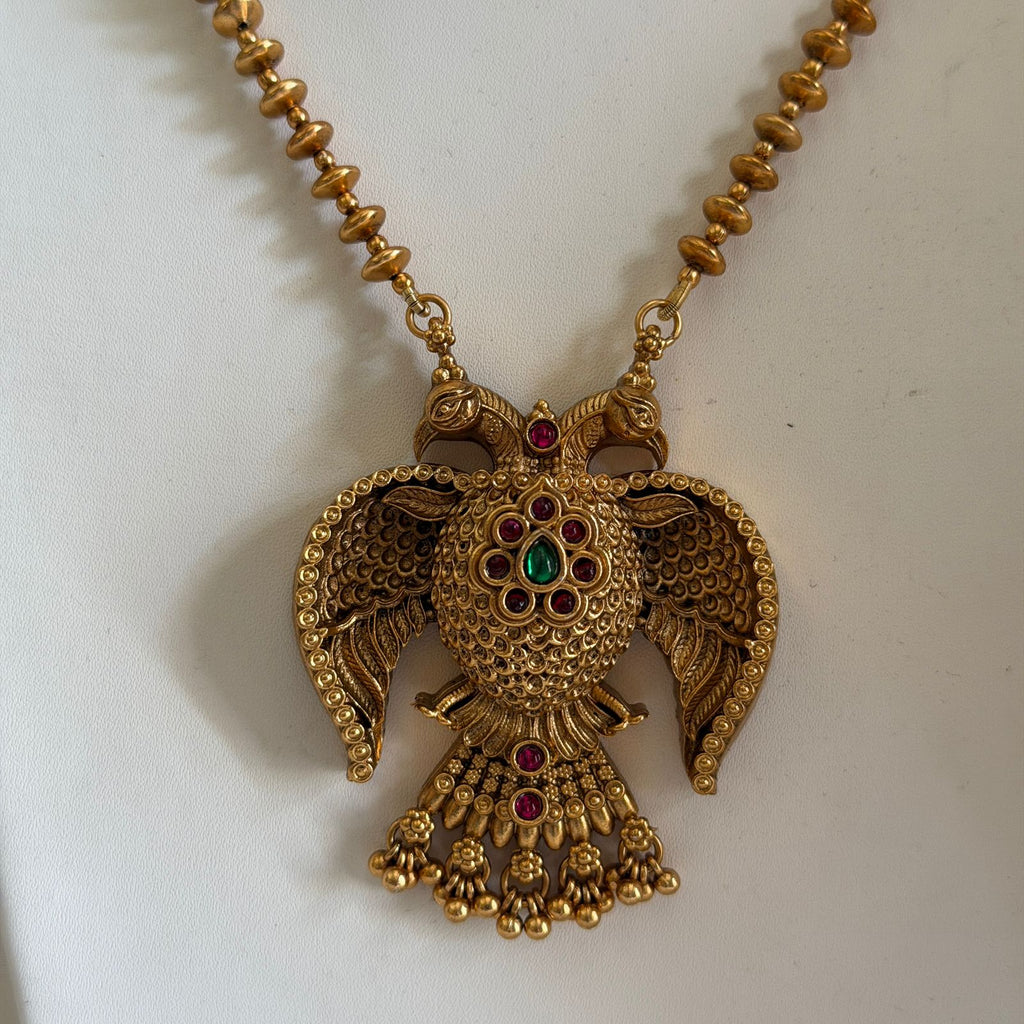 Antique Gandaberunda Pendant Necklace AN261