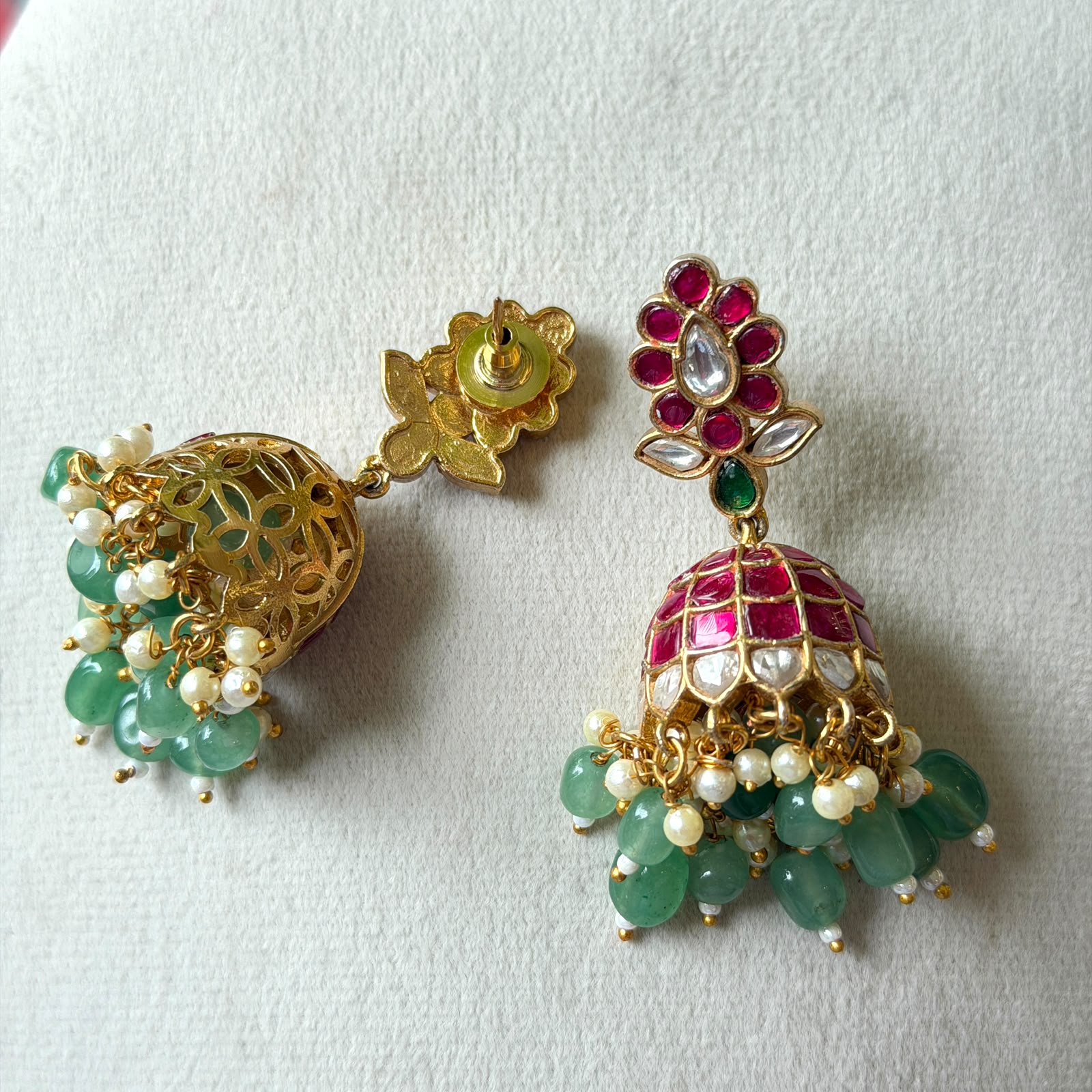 Jadau Kundan Earrings JE03