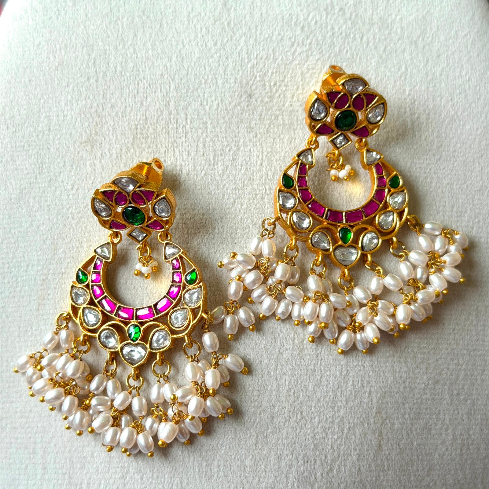 Jadau Kundan Earrings JE04