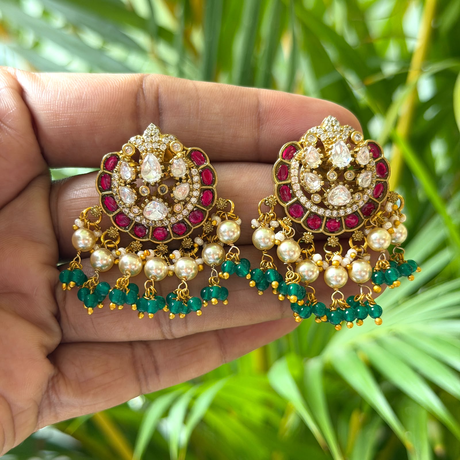 Jadau Kundan Earrings JE06