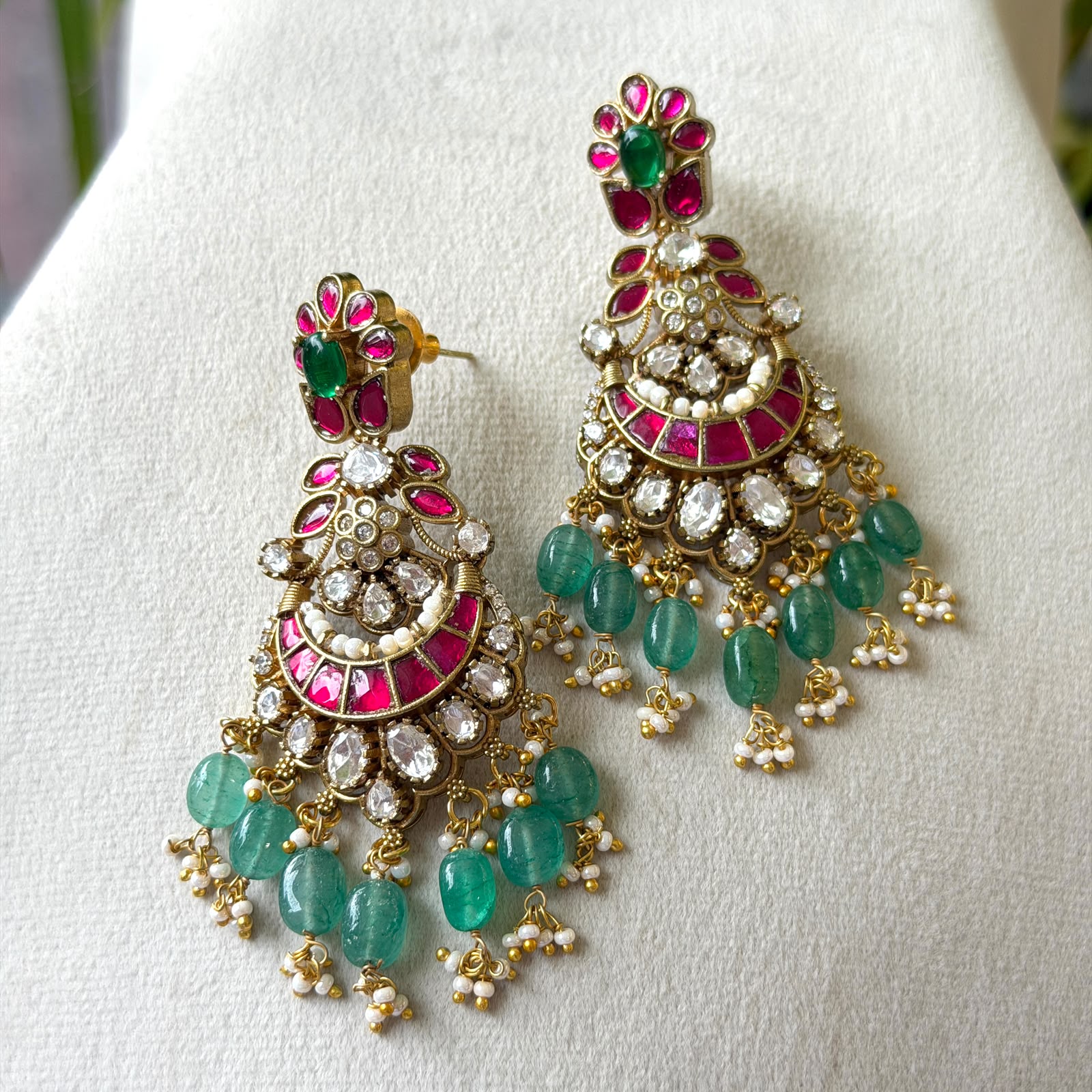 Jadau Kundan Earrings JE07