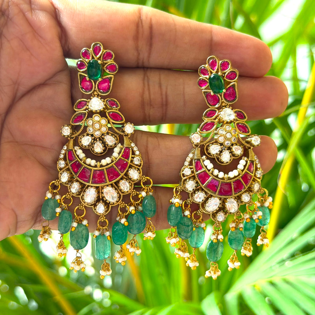 Jadau Kundan Earrings JE07