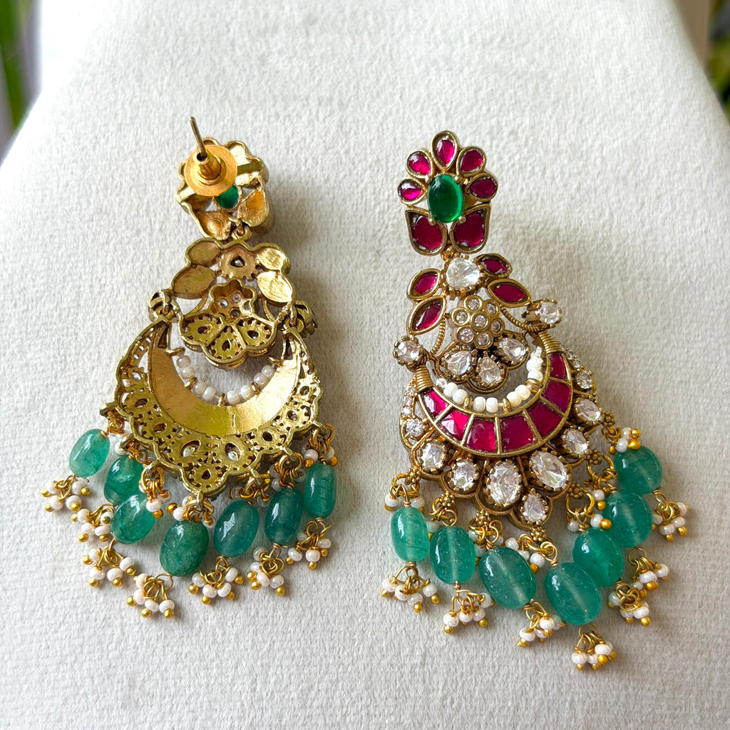 Jadau Kundan Earrings JE07