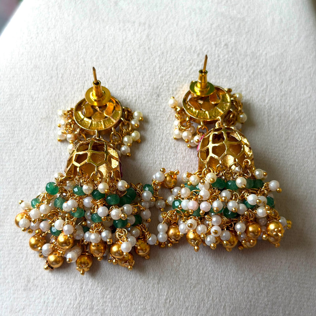 Jadau Kundan Earrings JE08