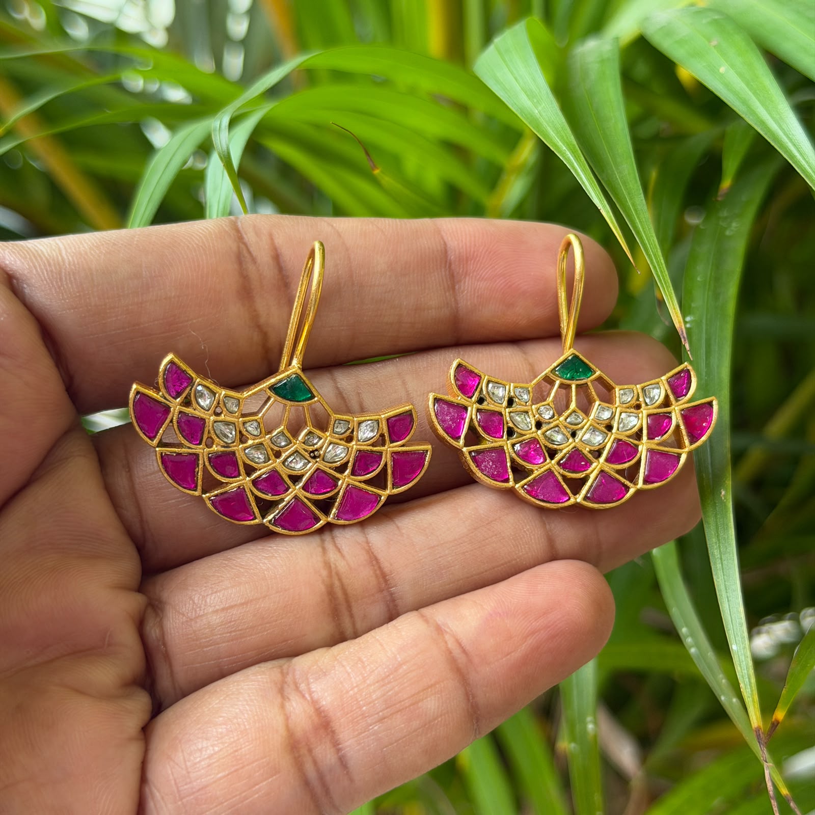 Jadau Kundan Earrings JE09