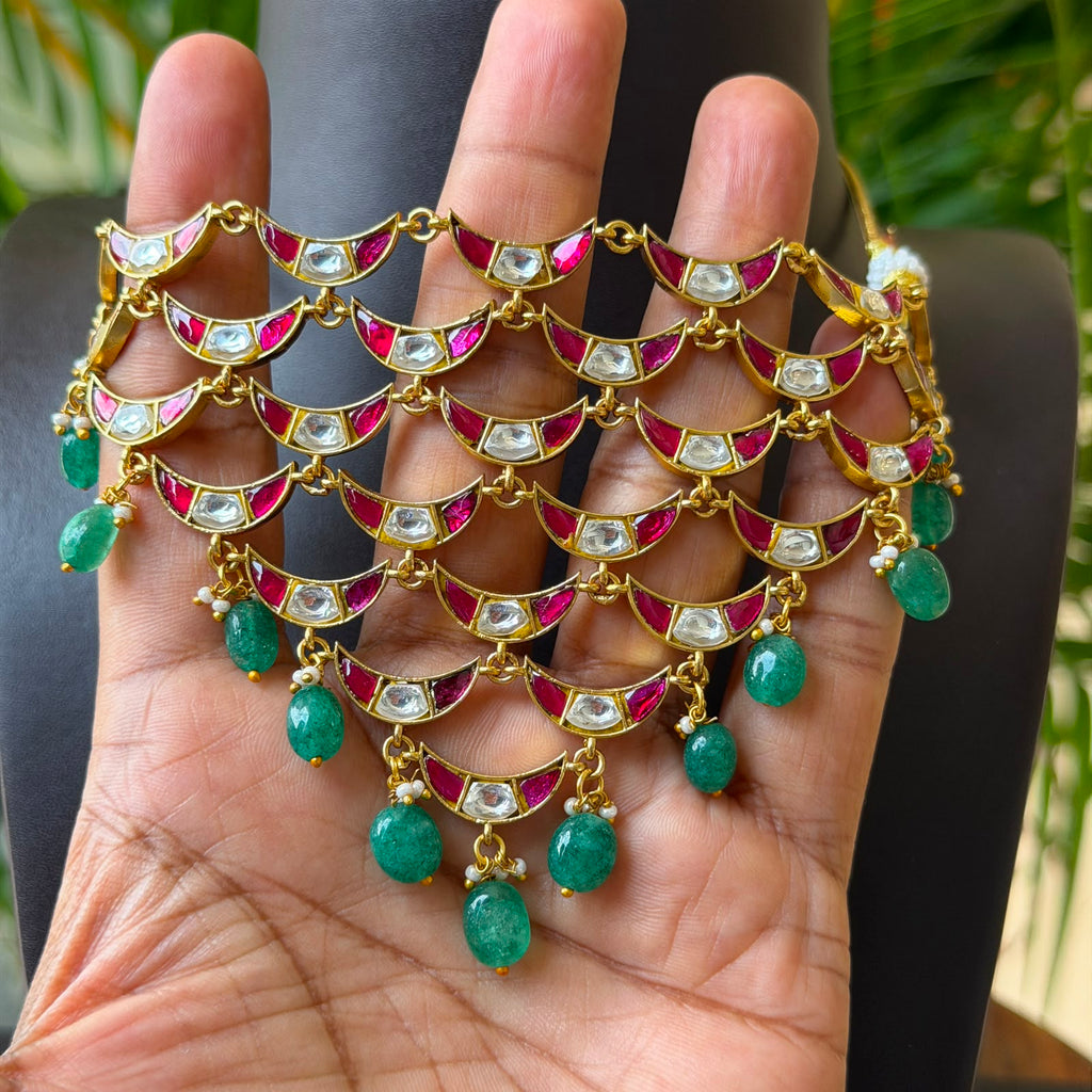Jadau kundan Choker Necklace JK29