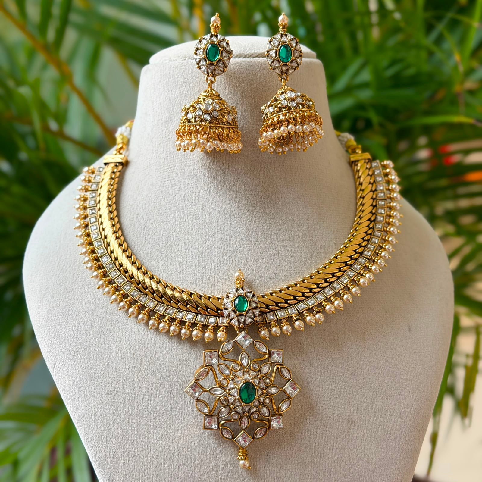 Jadau kundan Necklace JK37