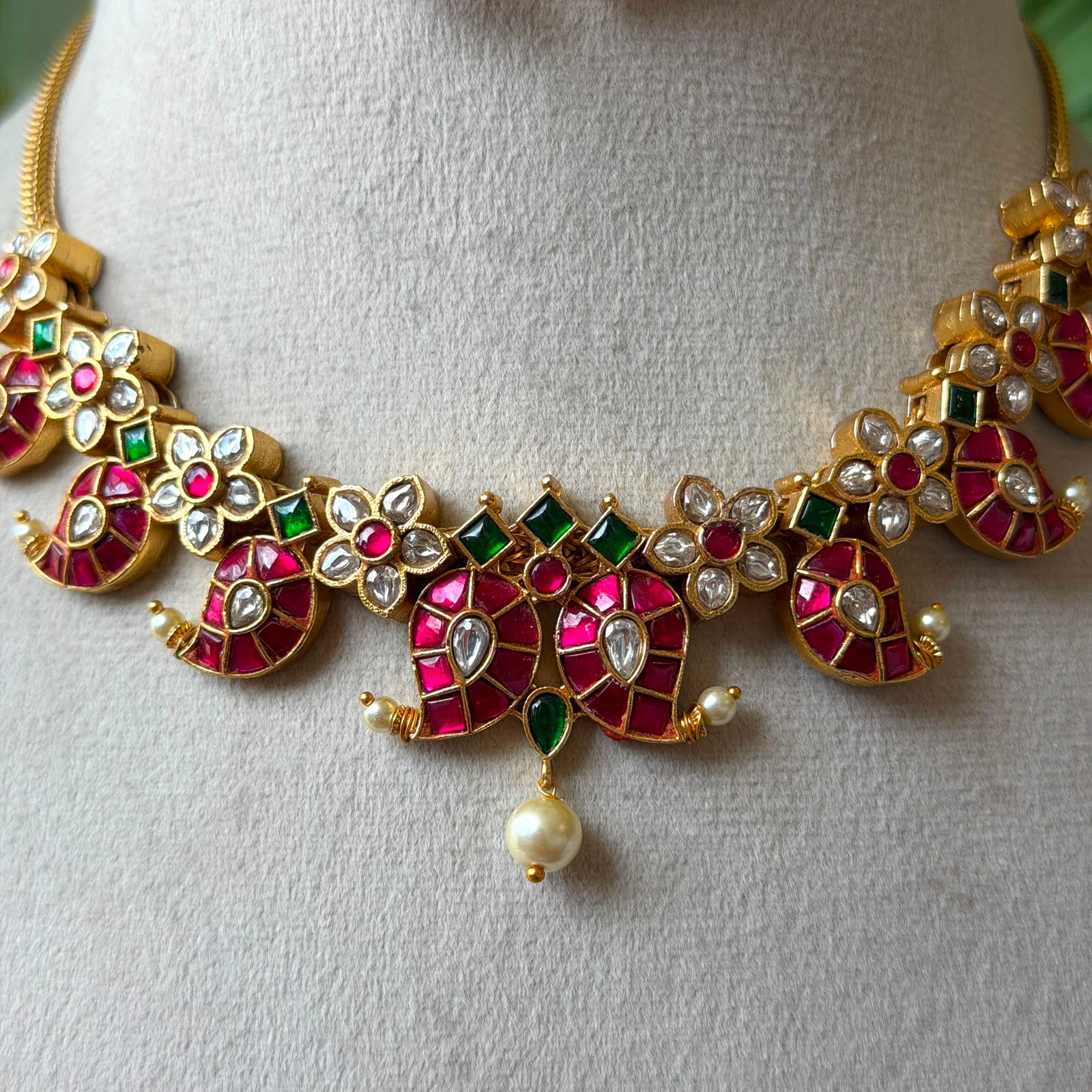 Jadau kundan Necklace JK39