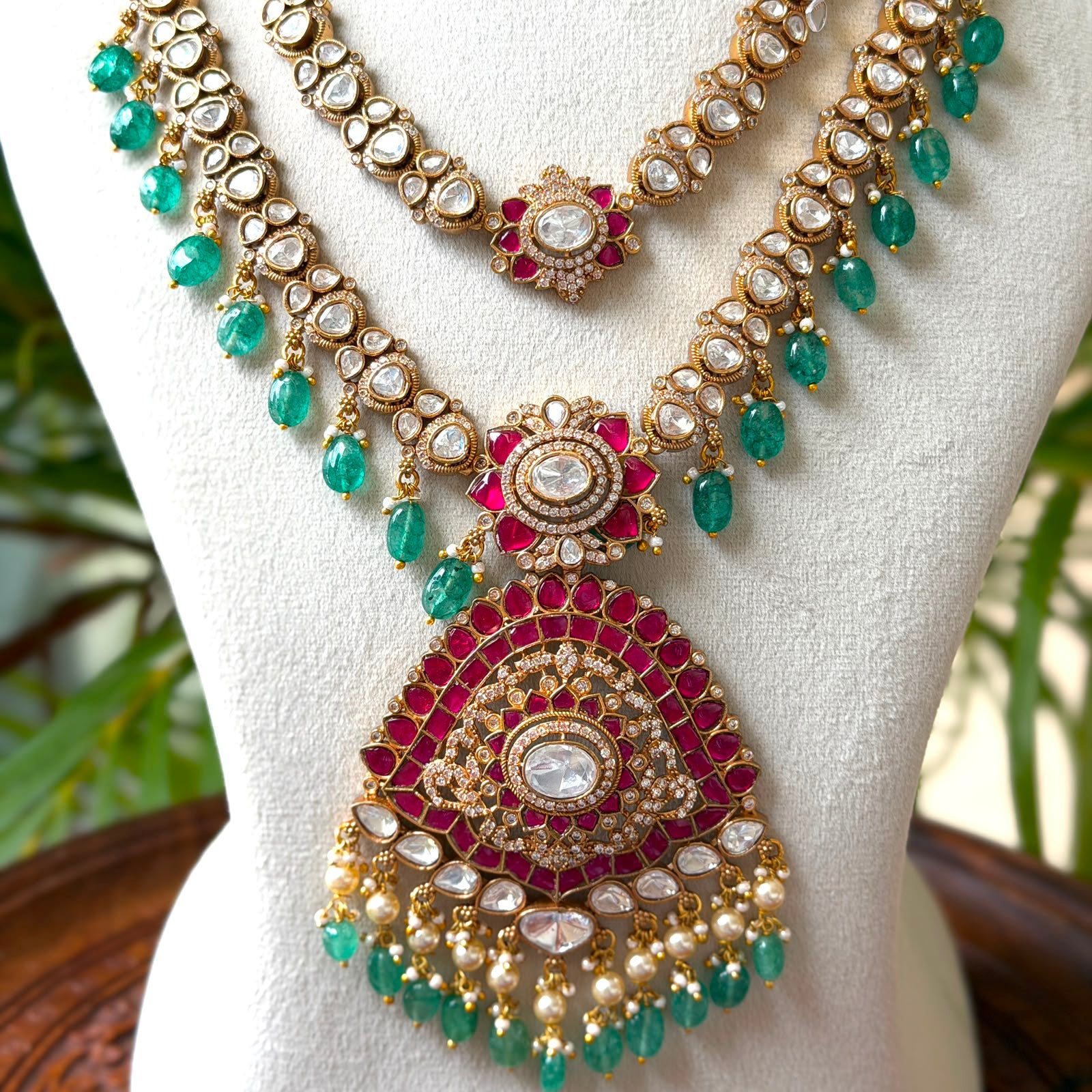 Jadau kundan Necklace JK44