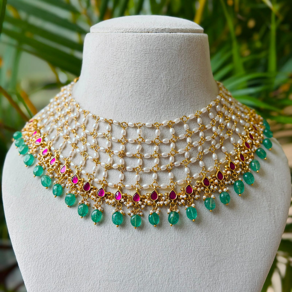 Jadau kundan Necklace JK47