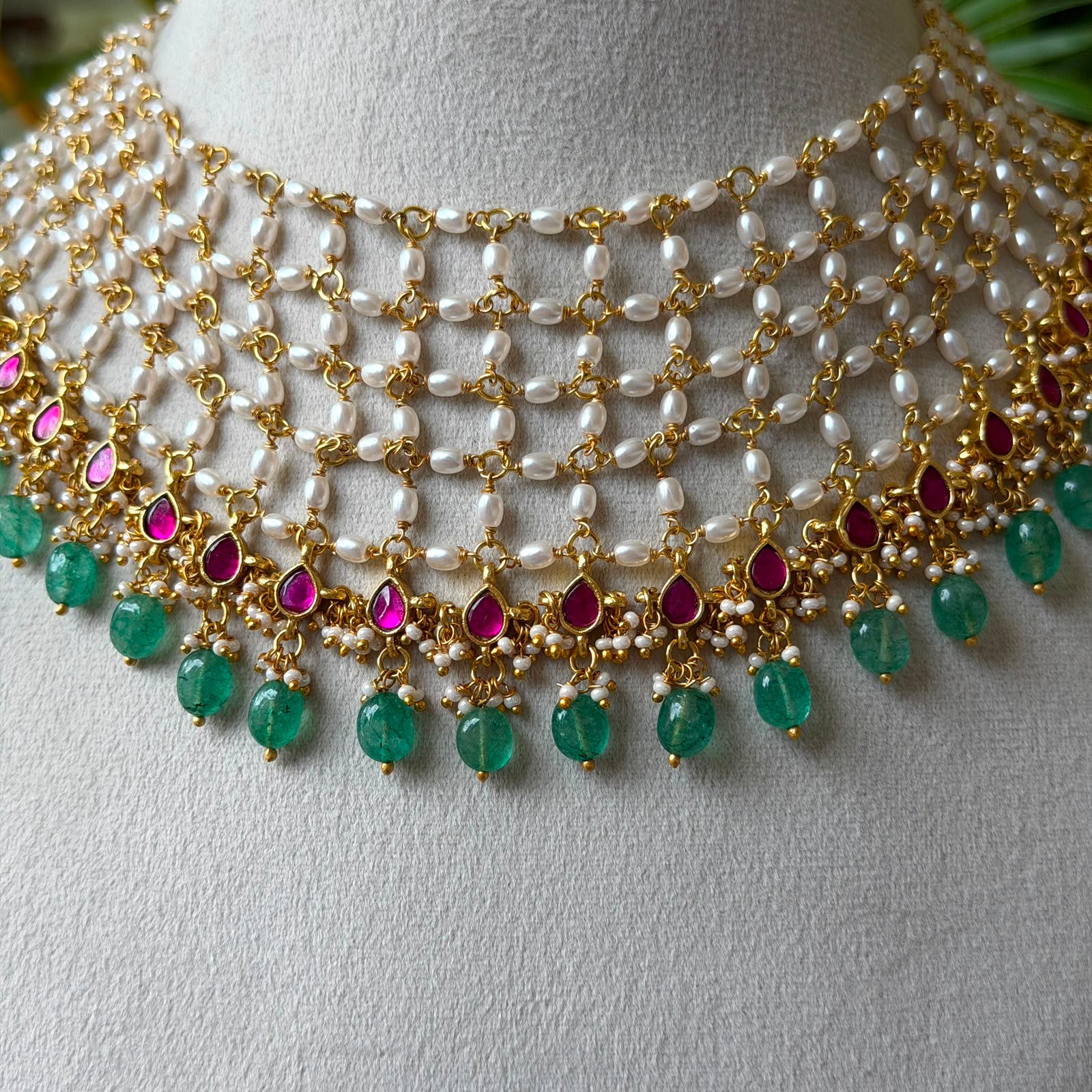 Jadau kundan Necklace JK47