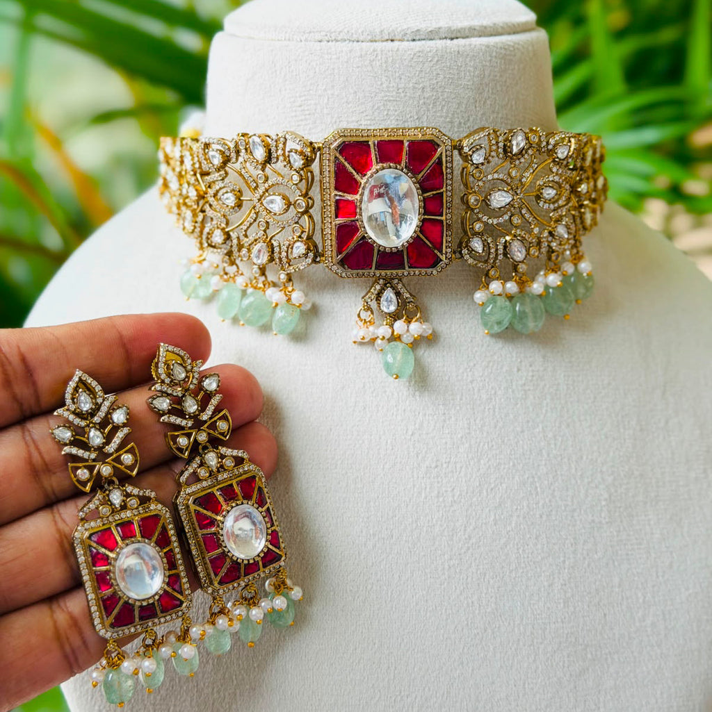 Jadau kundan Necklace JK48