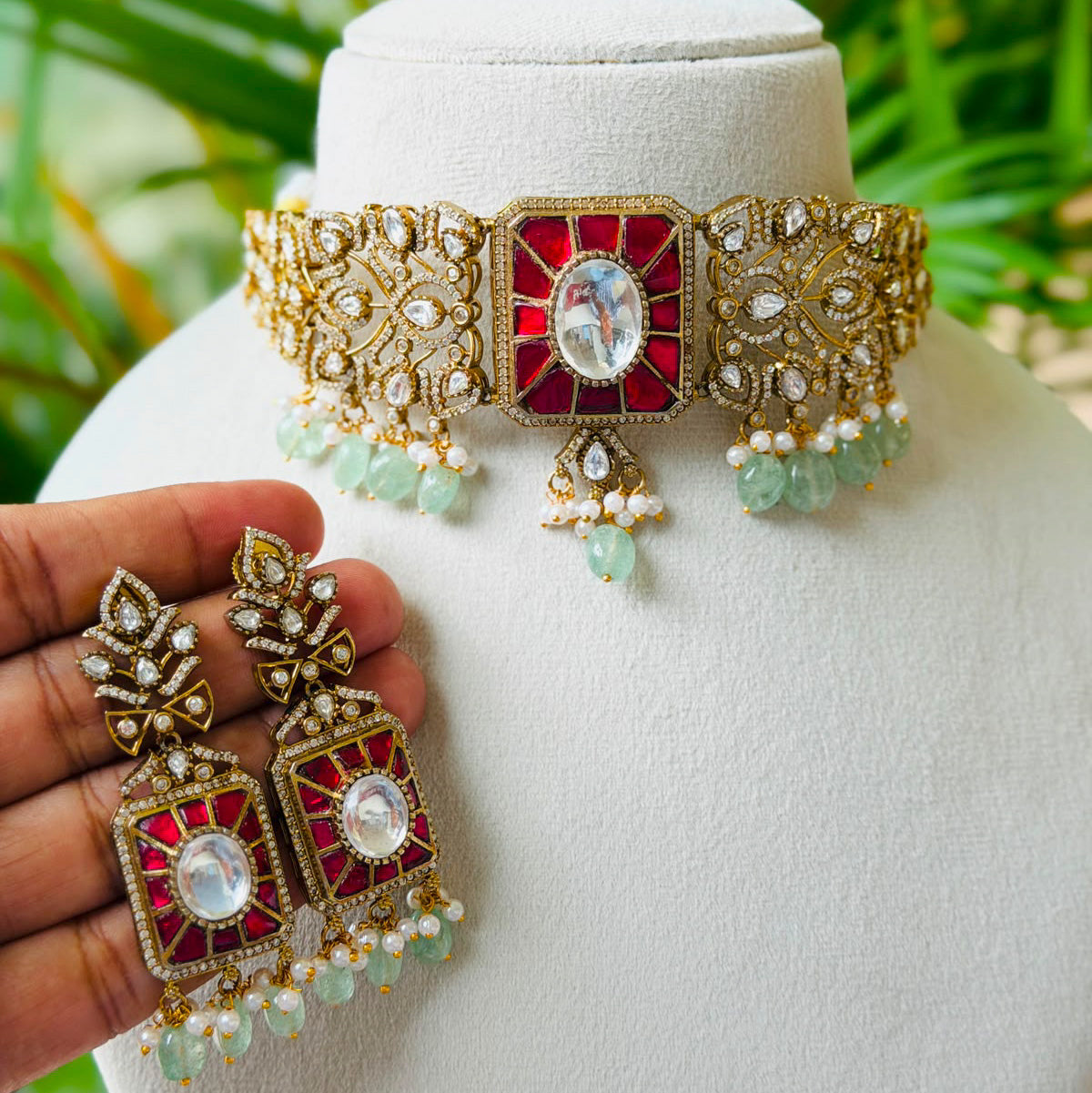 Jadau kundan Necklace JK48