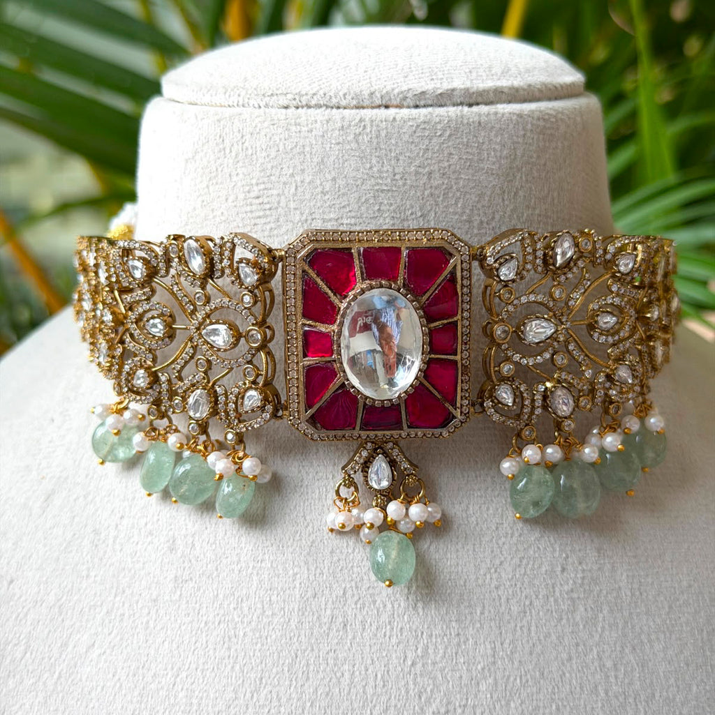 Jadau kundan Necklace JK48