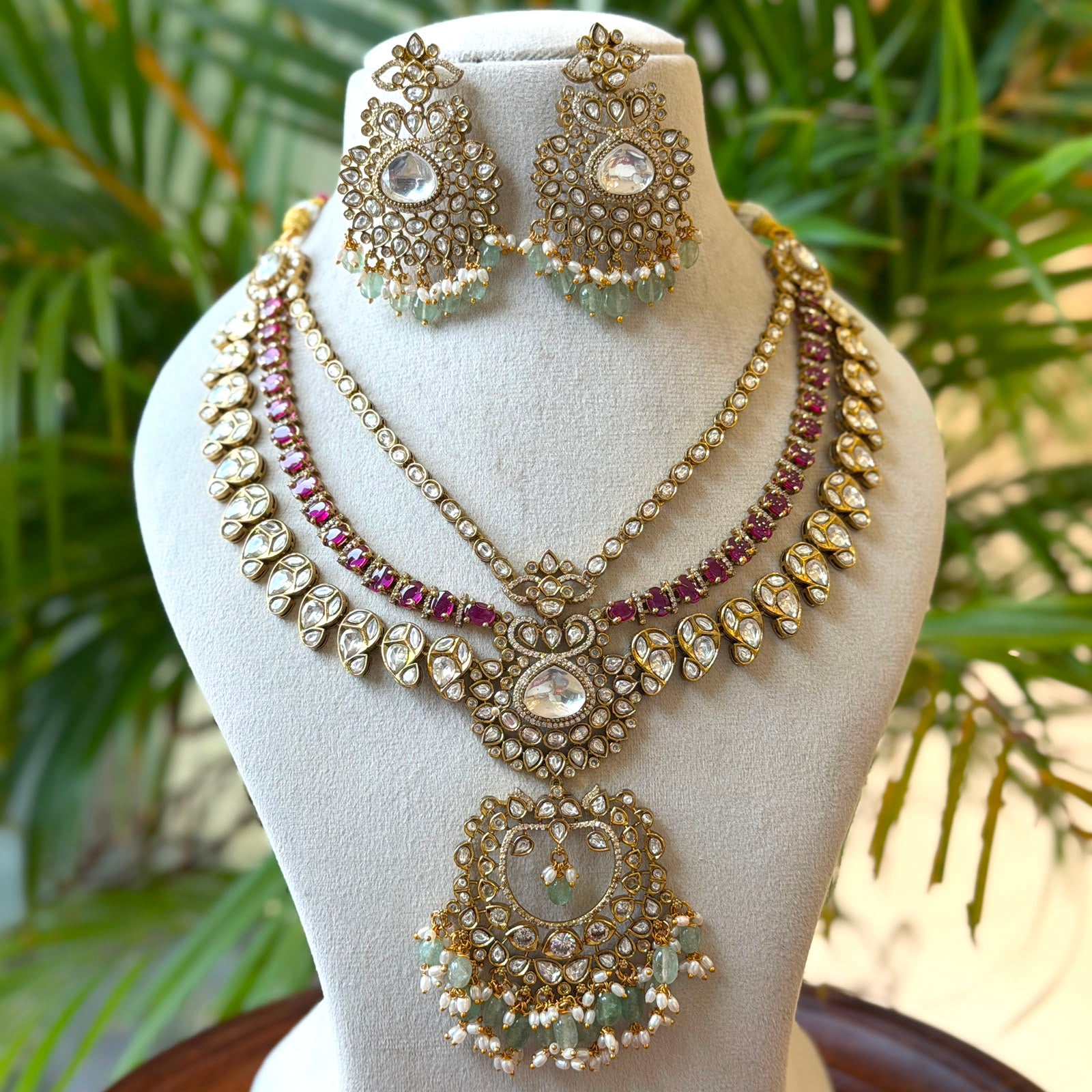 Jadau kundan Necklace JK57