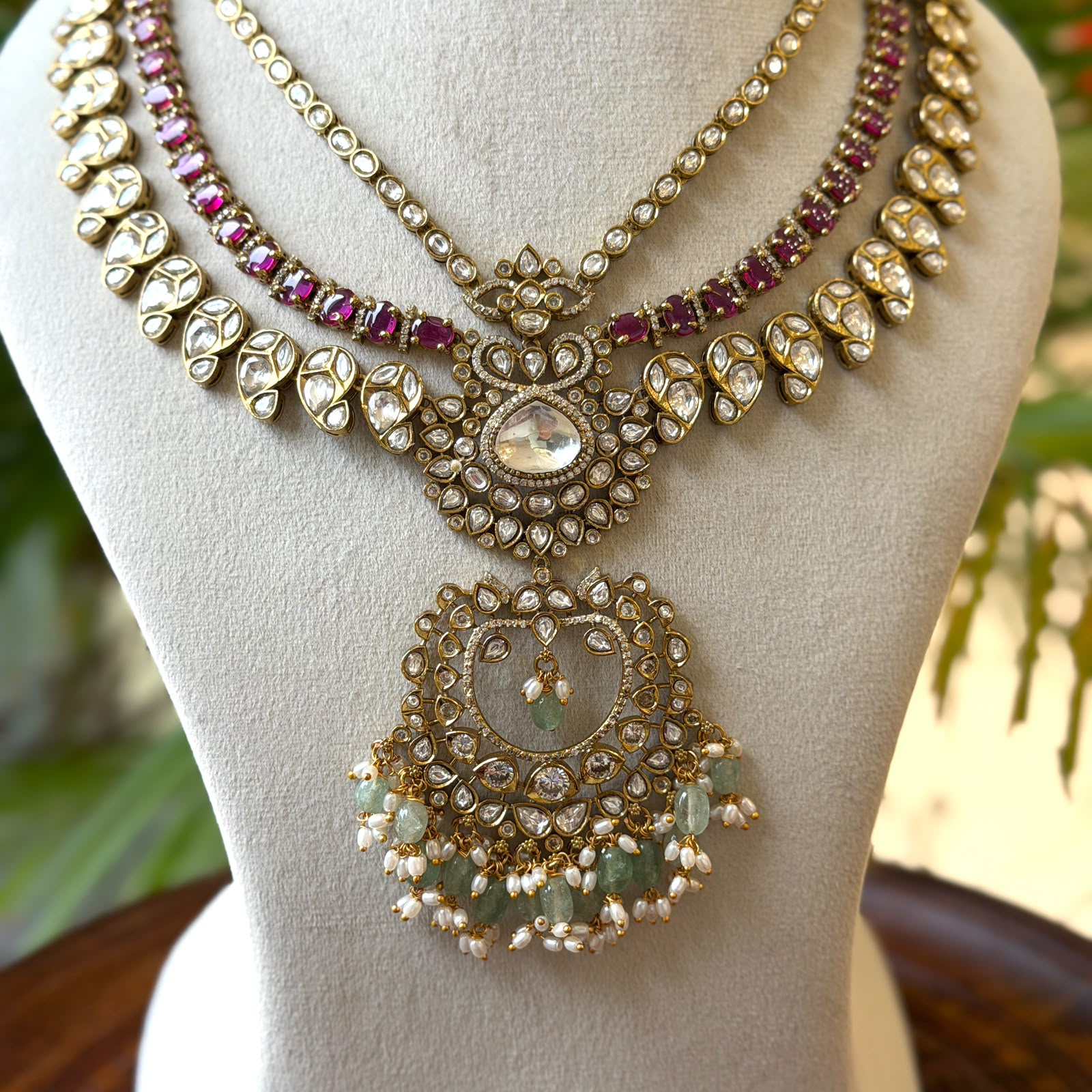 Jadau kundan Necklace JK57