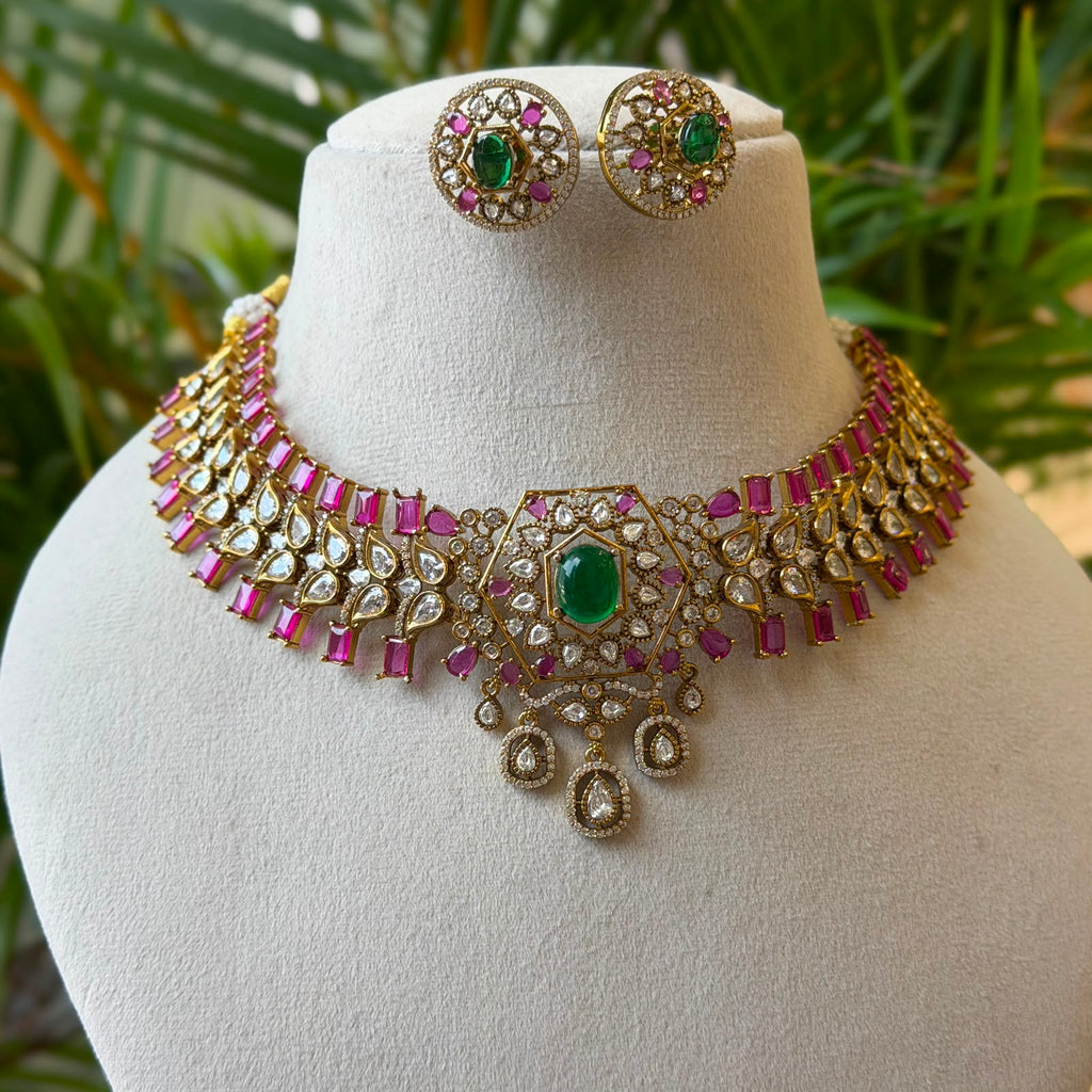 Jadau kundan Necklace JK59