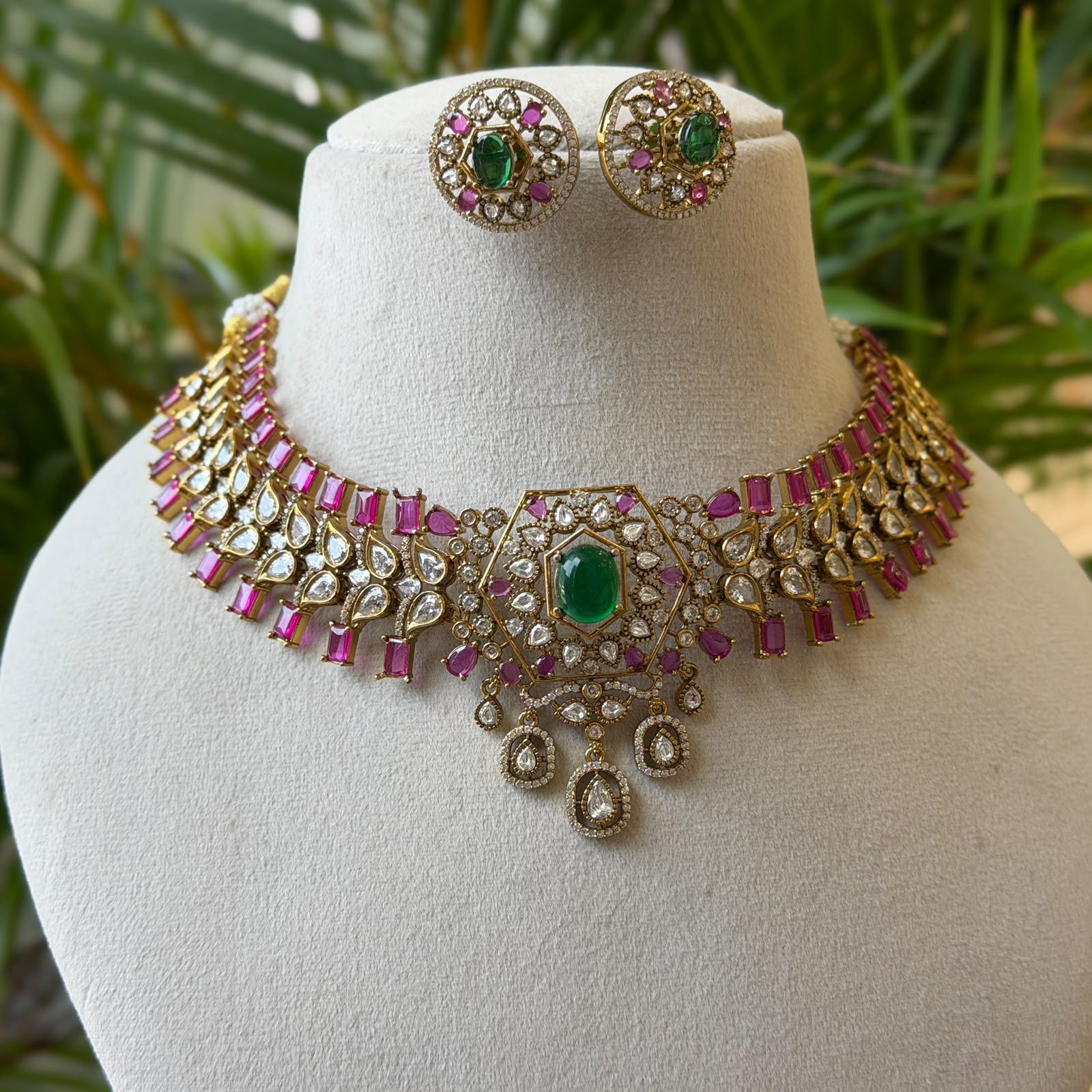 Jadau kundan Necklace JK59