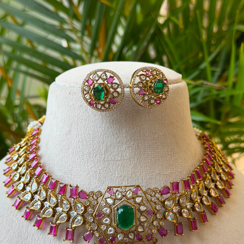 Jadau kundan Necklace JK59